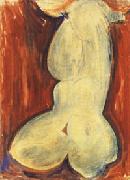 Amedeo Modigliani Caryatid oil